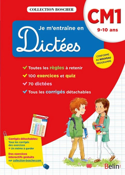 imageJe m'entraîne en dictées CM1 - 9-10 ans